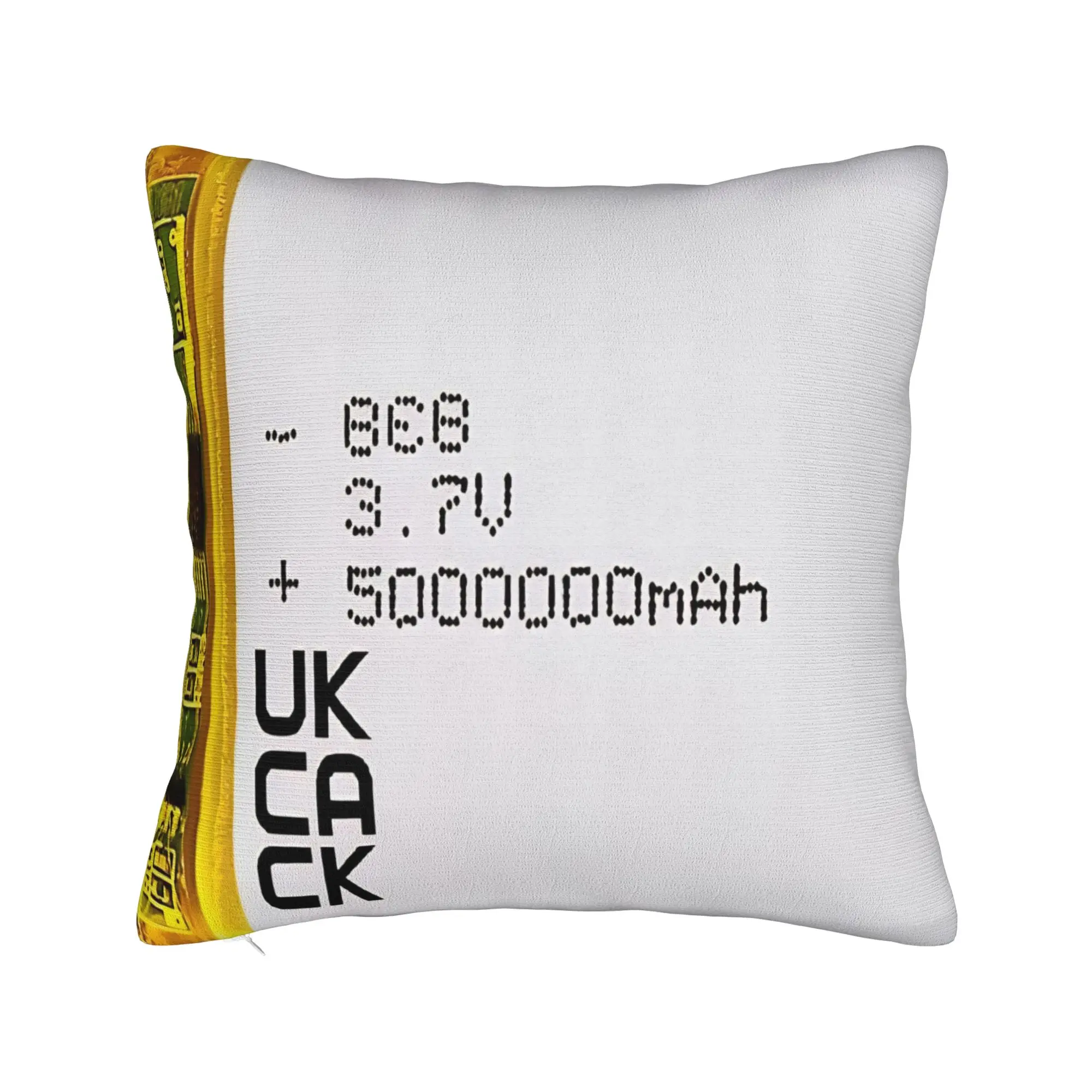 LiPo Battery Bulging Cushion Square Pillow Cases  Cushion Covers Awesome Decorative Throw Pillow Case Cover for Car 45x45cm