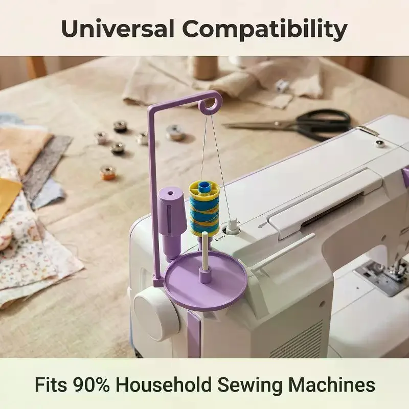 Sewing Machine Single Thread Spool Stand Holder Anti-slip Sturdy Fixing Bracket for Home DIY Sewing Tailor Daily Accessories