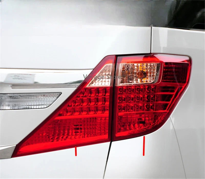 1PC Suitable for Toyota 08-14 Alphard taillights, rear inner and outer taillights, turn signals, brake lights, alpha taillights