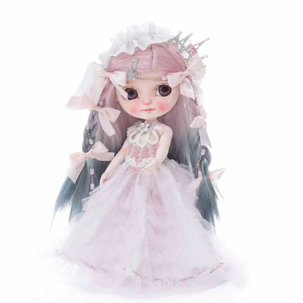 Cloveray 12 بوصة دمية الخزف الأصلية لطيف نابض بالحياة الجنية السيراميك دمية جميع دمية السيراميك اليدوية الأعمال الفنية عالية الجودة هدية #3