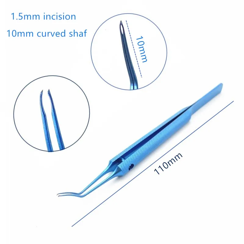 

Ophthalmic Tweezers MICS Capsulorhexis Forceps Titanium Ophthalmic Surgical Instruments