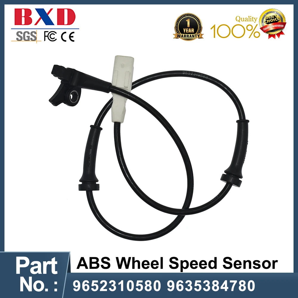 9652310580 9635384780 Front Left Right ABS Wheel Speed Sensor for Citroen C4 DS4 DS5 for Peugeot 3008 307 308 5008