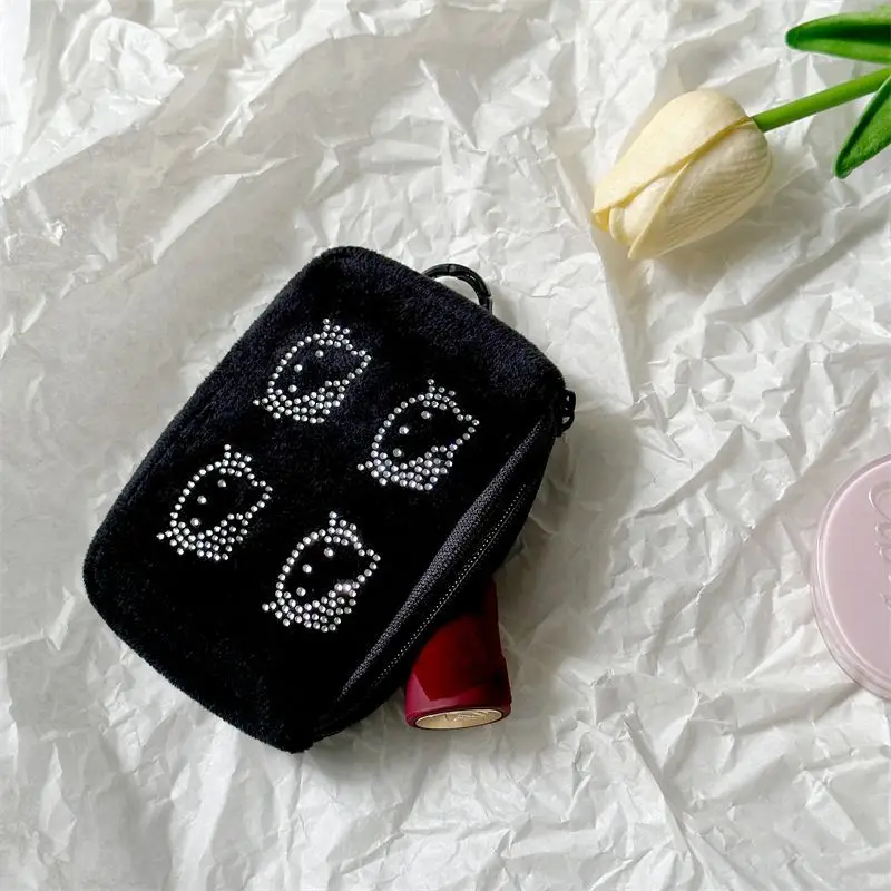 

Kitty Cute Coin Purse Hello Kitty Shoulder Bag Large Capacity Fashion Sweet Style Student Girl Shop Tote Bag Shoulder Bag New