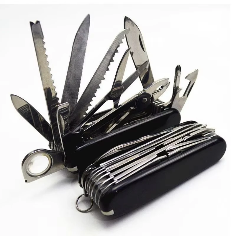 

Portable Folding Multi Tool Stainless Steel Camping Pliers Multifunctional Utility Knife for Outdoor Activities