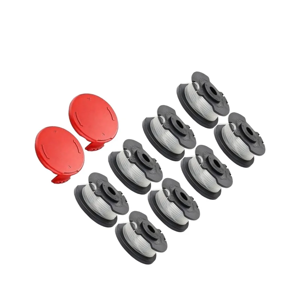 8 Pack Spools for 1828 Li and 1828 Li TC Grass Trimmer 4.9m Length 1.6mm Diameter ABS Nylon Resin Auto Feed Design