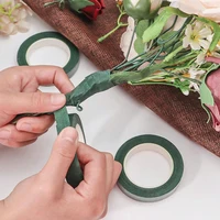 5/10 Rolls Floral Tapes for Bouquet Stem Wrapping, Green Floral Tape for Floral Arranging Craft Wedding Bouquet DIY Accessories 3