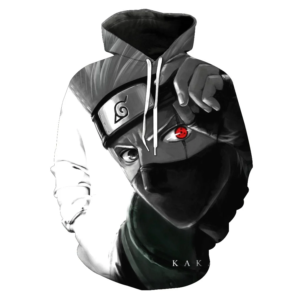 Anime Manga Naruto Cosplay Hoodie Men Women 3D Hoodies Sweatshirts Uzumaki Akatsuki Sasuke Kakashi Streetswear Tops