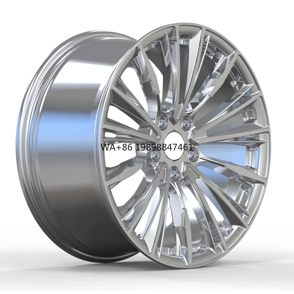 

Custom Forged Wheels 22 23 24 Inch Rims Polished Chrome Wheels for Toyota Alpha Rims