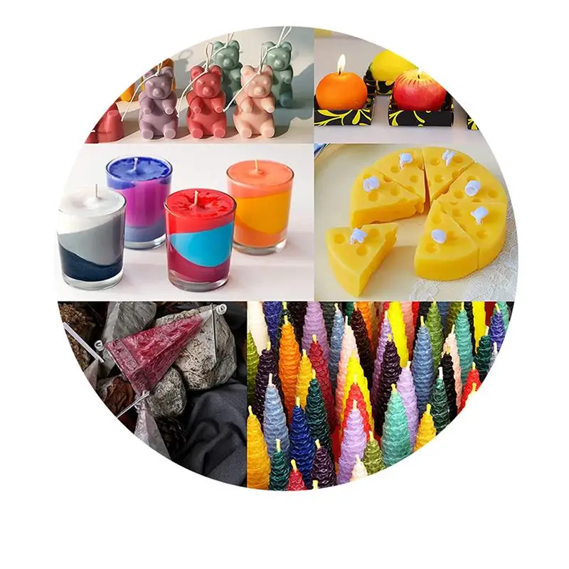 5ml/Bottle Candle Dye Pigments Non-Toxic Candle Soy Wax Pigment Liquid Soy Wax Colorant Handmade Soap Candle Making Material