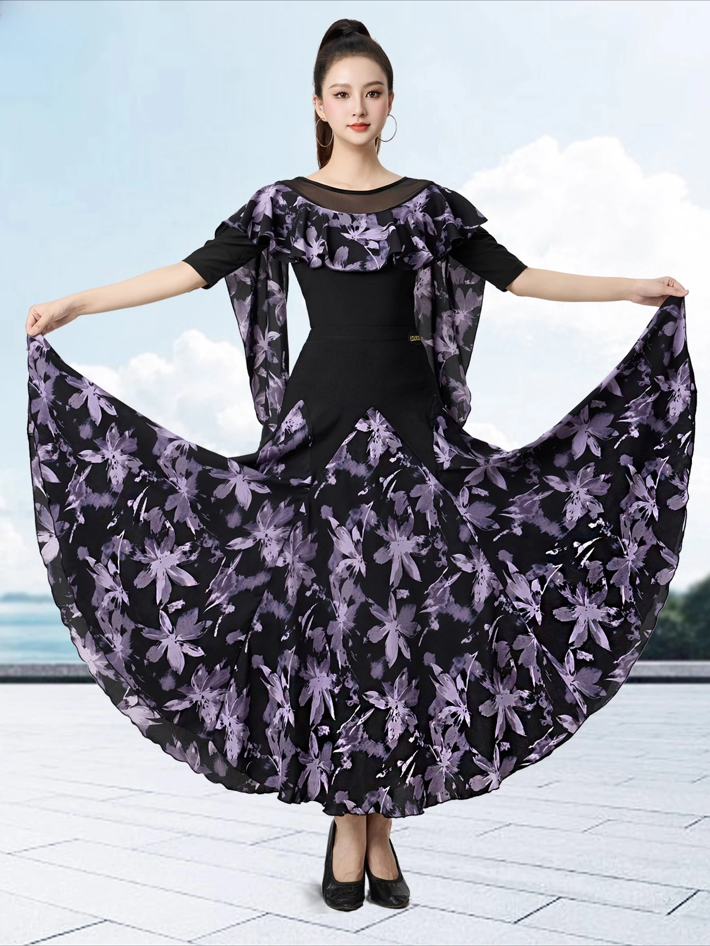 costume-de-danse-moderne-de-danse-latine-pour-femmes-adultes-personnalise-avec-grande-jupe-imprimee-haut-de-gamme-tenue-de-performance-d'equipe