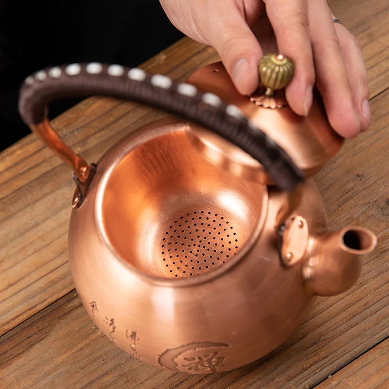 Copper pot teapot filter copper filter copper filter