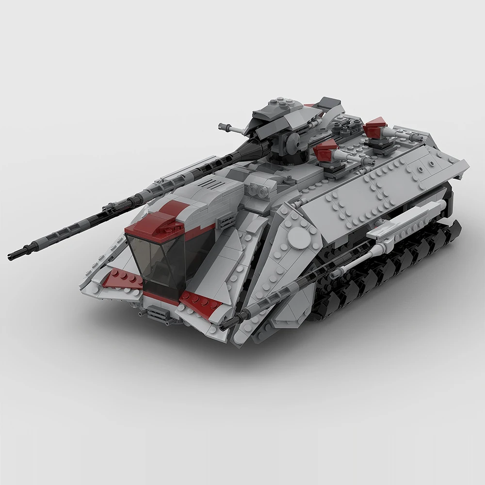 

905PCS MOC Space War Space Fighter UT-AT- Armored / Artillery Transport Model Building Blocks Assembly Children's Toy Boy Gift