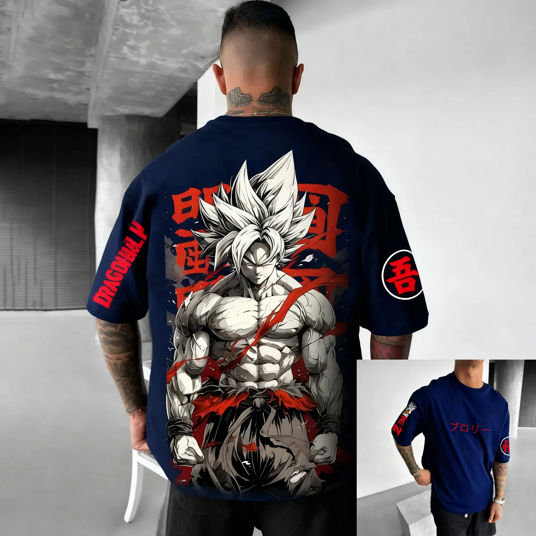 Dragon Ball Super Saiyajin Harajuku Herren-Sommer-T-Shirt 2026 Super große Größe Trend Retro Street Damen Kurzarm Neutral Neu