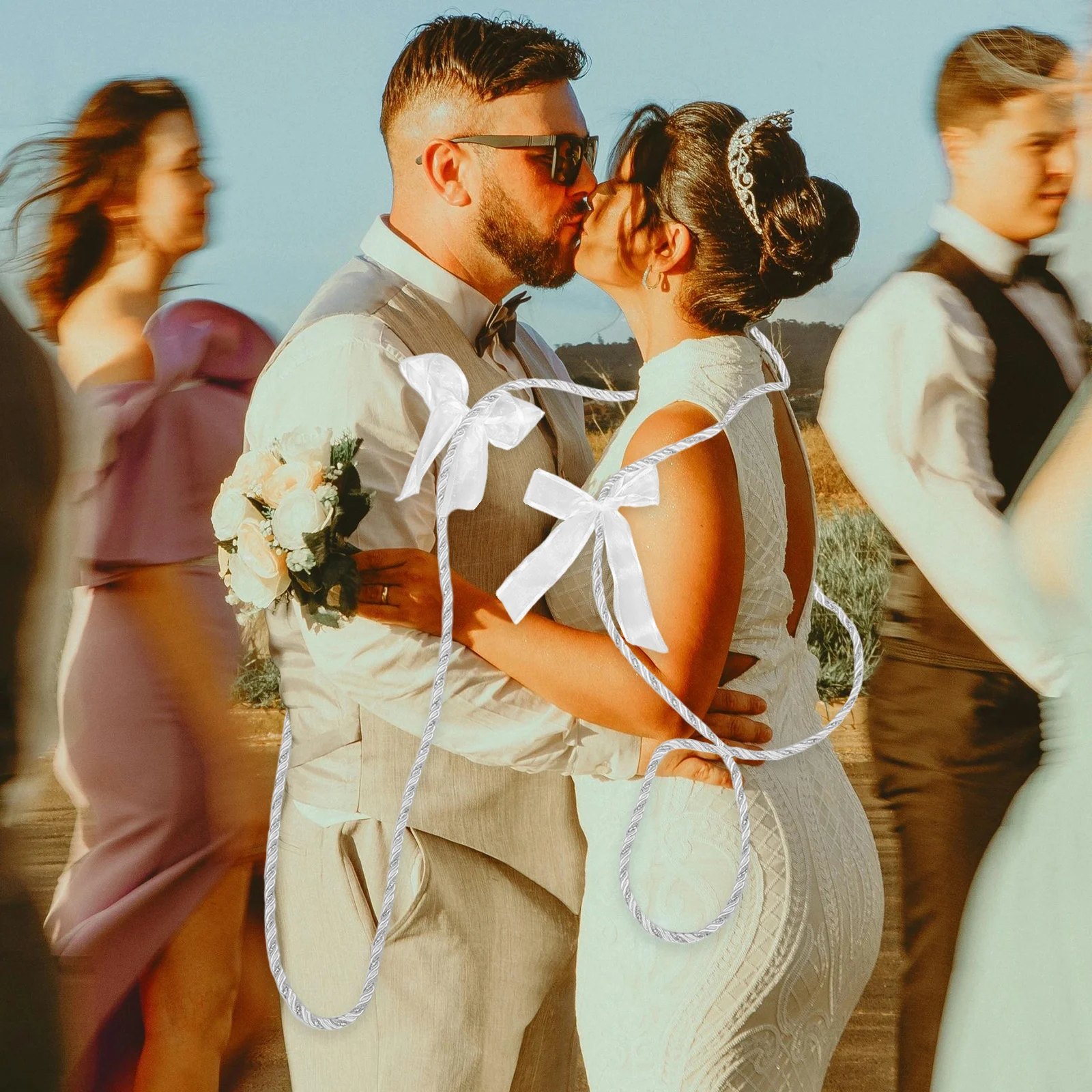 

Wedding Lasso Rope Traditional Western Cord for Wedding Ceremony Party Decoration Symbol Lasso Rope Bridal Cord