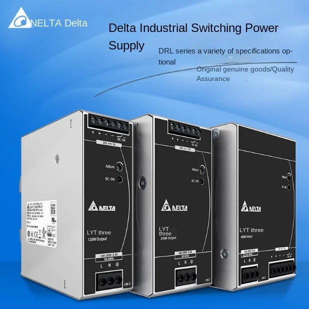 DELTA DRL-12V120W1EN DRL-24V120W1EN DRL-24V120W1AA DRL-24V120W1AS DRL-48V120W1EN DRL-24V120 120W Switching Power Supply