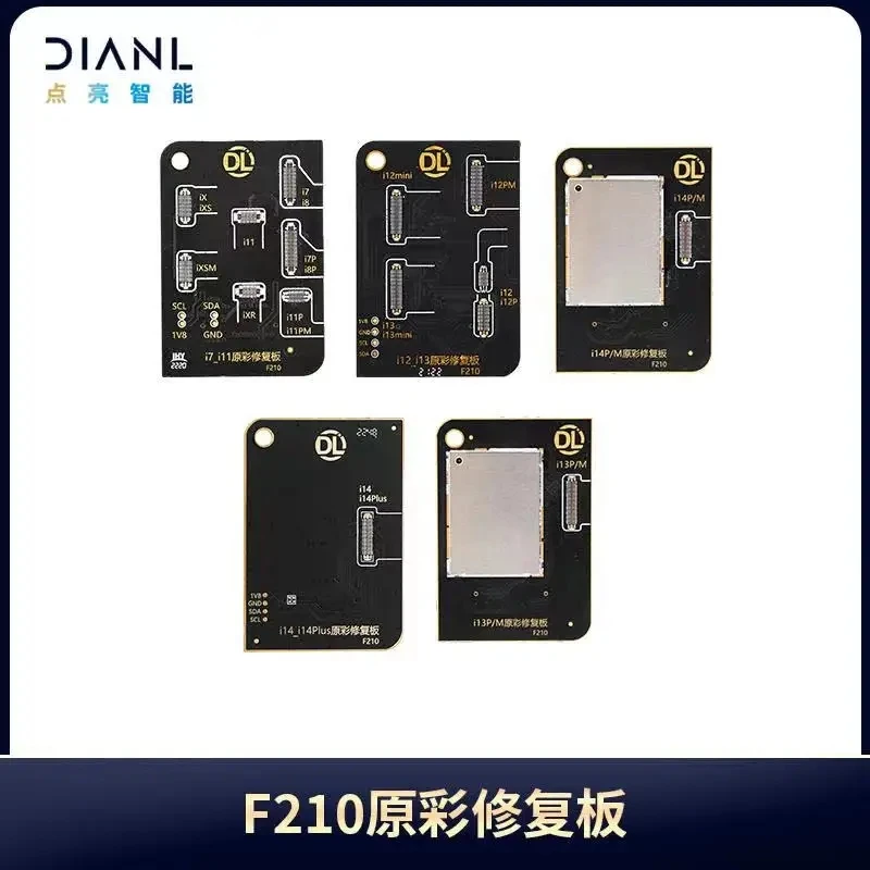 

DL F210 True Tone Recovery Programmer for iPhone 7-16 Pro Max Screen LCD Original Copy Display Color Recovery Repair Tools Sets