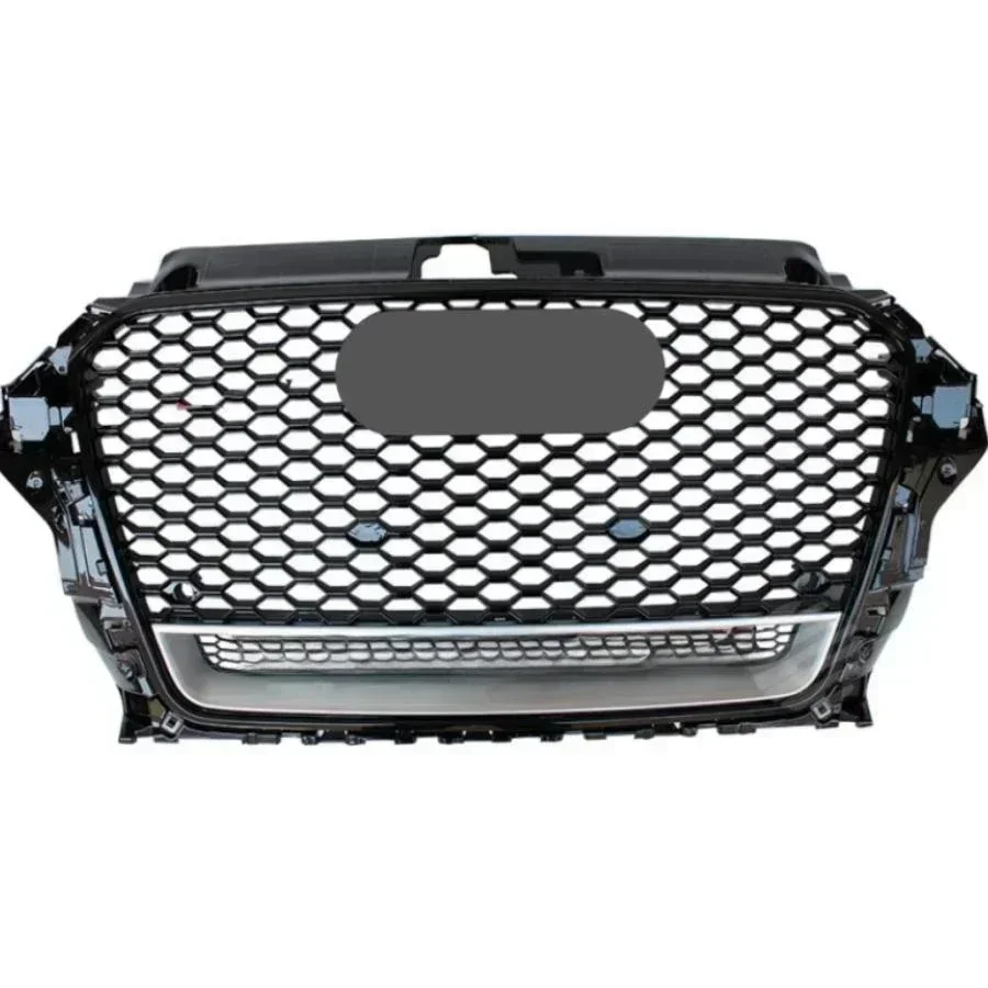 

Honeycomb Grill Mesh for A3/S3 8V 2014 2015 2016 RS3 for Quattro Style Hex Mesh Front Bumper Hood Grille New