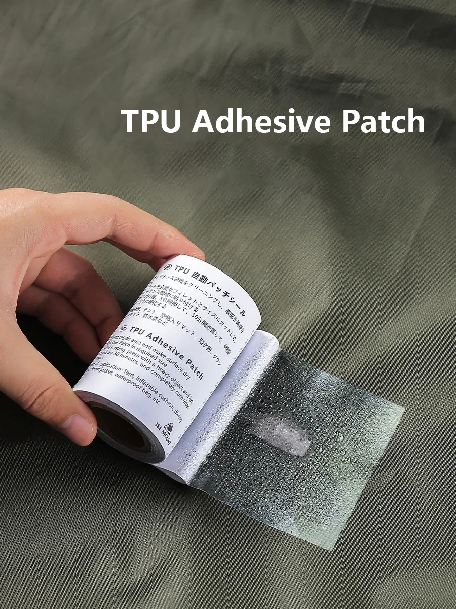 10/20/30pcs TPU Adhesive Patch Transparent Repair Tape for Tent Swim ring inflatable Product