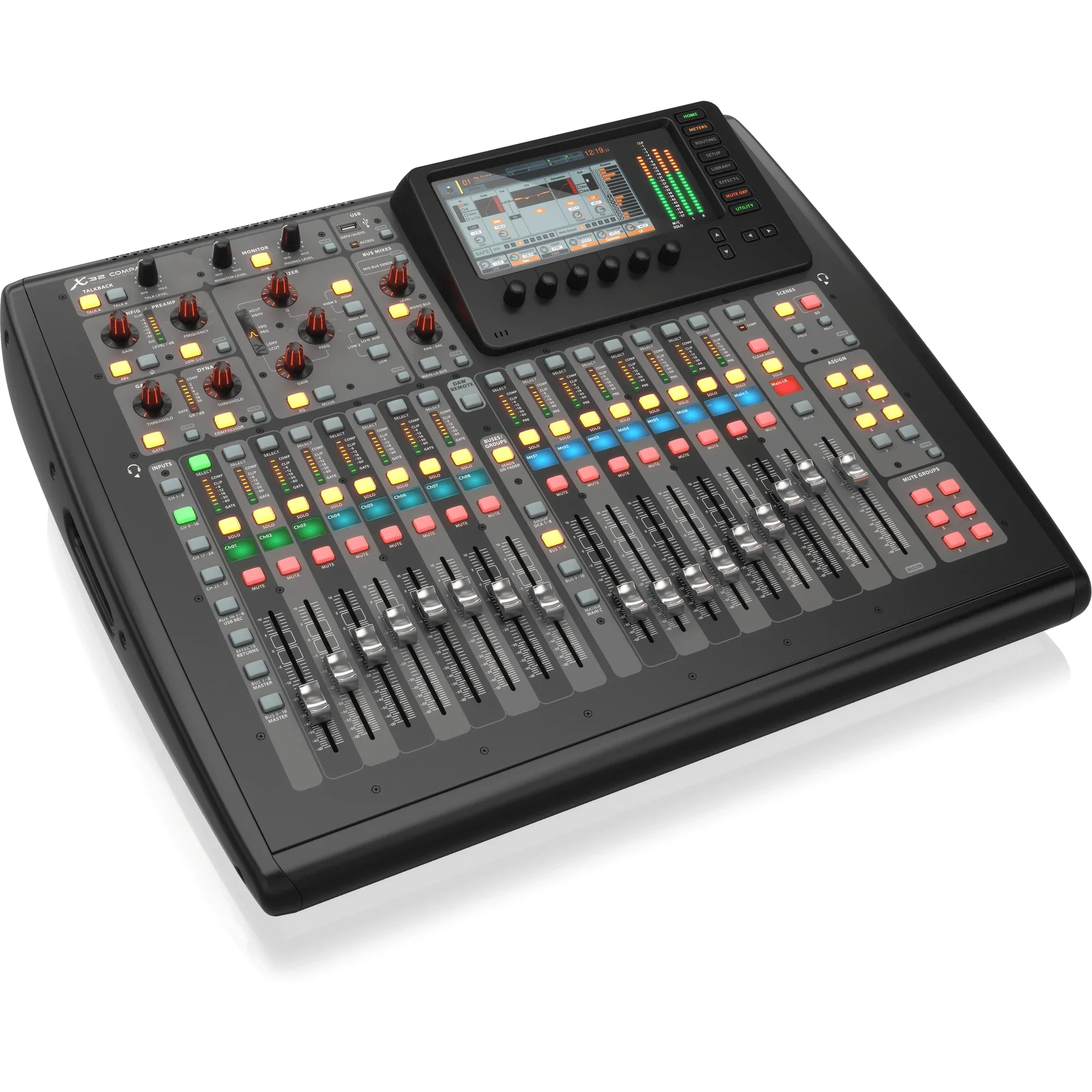 X32 Compact Digital Mixer Console X32C Digital Sound Mixer