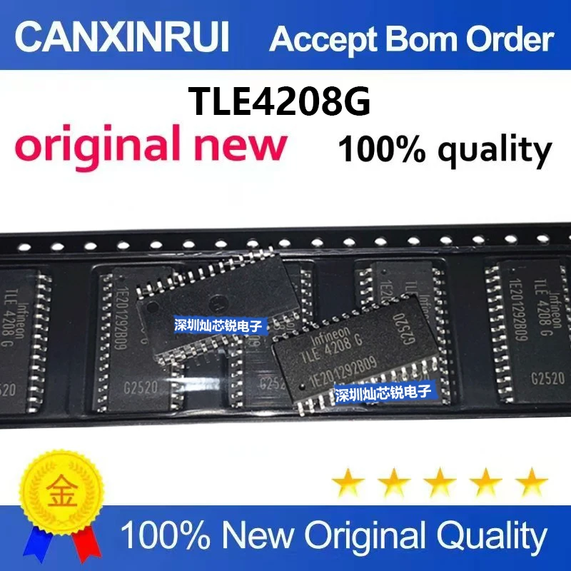(5-100pieces)Brand New Original TLE4208G TLE4208 SMD SOP28 Computer Board Throttle Idle Control Chip