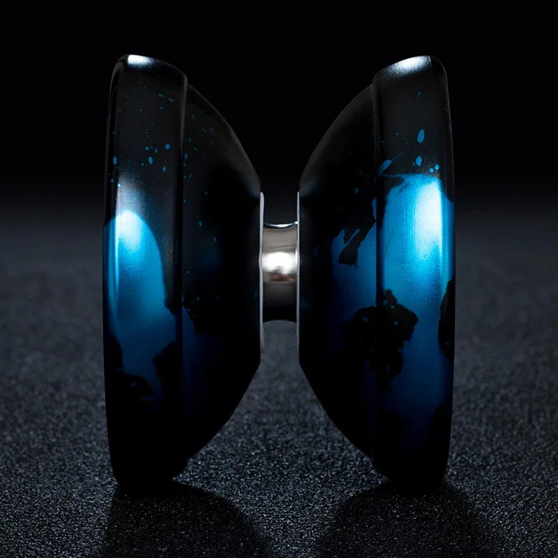 ماجيك يويو ميتال يو يو غير مستجيبة تحمل سبائك الألومنيوم المهنية اليويو لعبة كلاسيكية المنافسة لعب للأطفال الكبار يويو