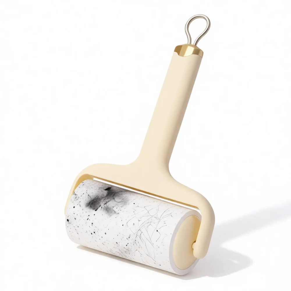 Adhesive Lint Roller For Pet Hair Removal Cleaning Brush With Tearable Refills Household Dust Remover Tool For Fabrics