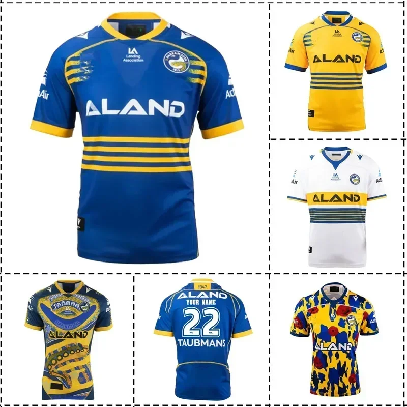 

2022 Parramatta Eels Home / Away / Indigenous / Anzac Rugby Jersey Shorts - Mens Size:S-5XL（Print Name Number）