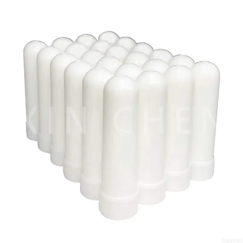 10 sztuk zestaw biały inhalator do nosa puste tuby puste inhalatory do nosa do olejków eterycznych inhalator w sztyfcie olejek eteryczny aromaterapia