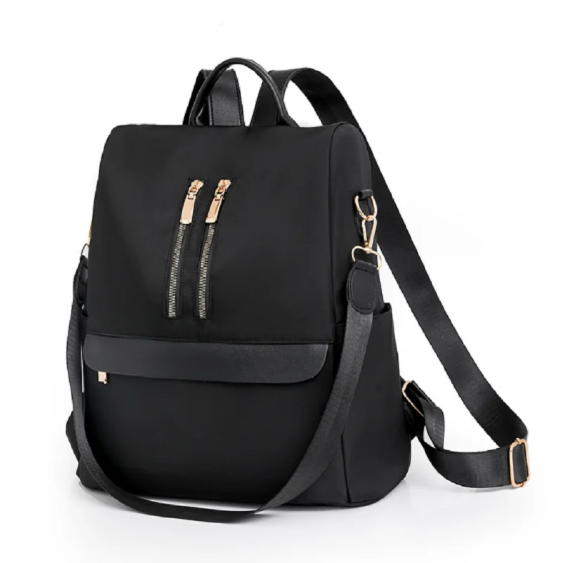 2025 Korean Fashion Large Capacity Women Travel Backpack Waterproof Oxford Casual Shoulder Bags Anti Theft Handbag School Bag