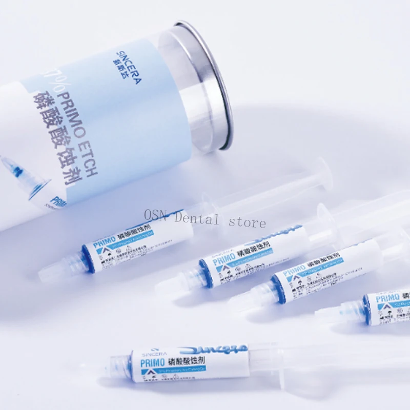 37% Phosphoric Acid Etch Gel 5ml Dental Materials Oral Repair Materials Whitening Tooth Veneer Acid Etching Agent Material