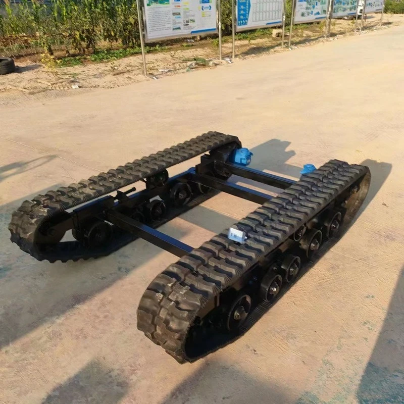 Crawler walking chassis assembly, hydraulic walking crawler chassis equipment, modified various crawler equipment chassis