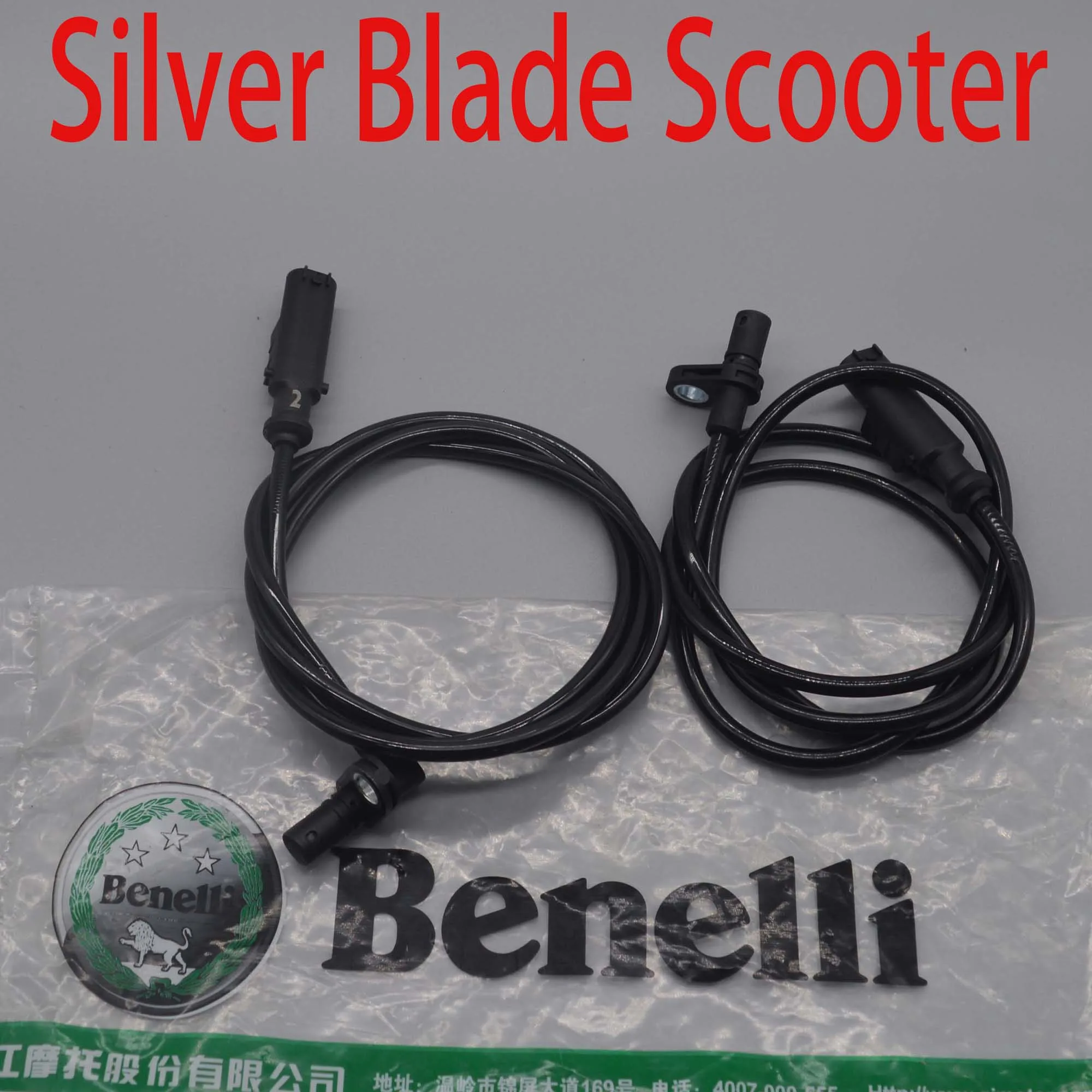 Front wheel speed sensor rear odomter abs system for QJIANG keeway benelli silverblade silver blade 250cc scooter zafferano 250