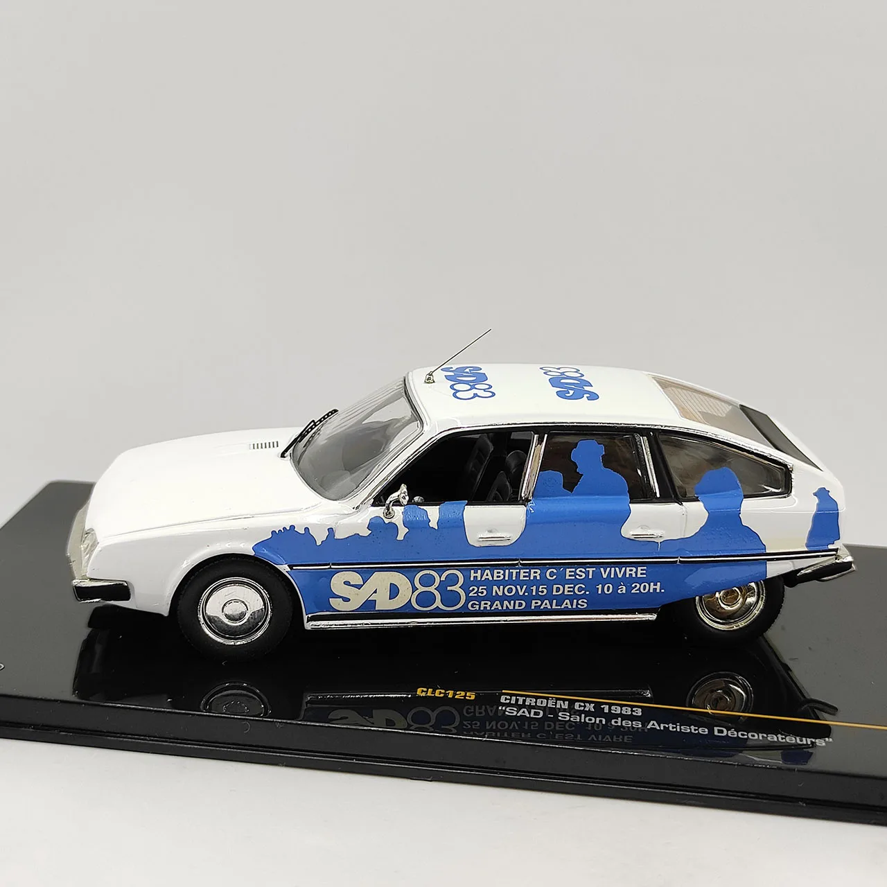 Paint Surface Defect Diecast IXO 1:43 Scale CITROEN CX 1983 SAD -Salon Alloy Car Model Collectible Toy Gift Souvenir  Display