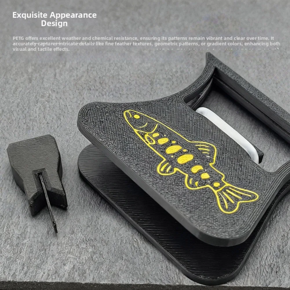 

Feather Clip Fly Tying Clamp Maximizes Feather Buoyancy Enhances Natural Feather Movement Aligns Feather Fibers
