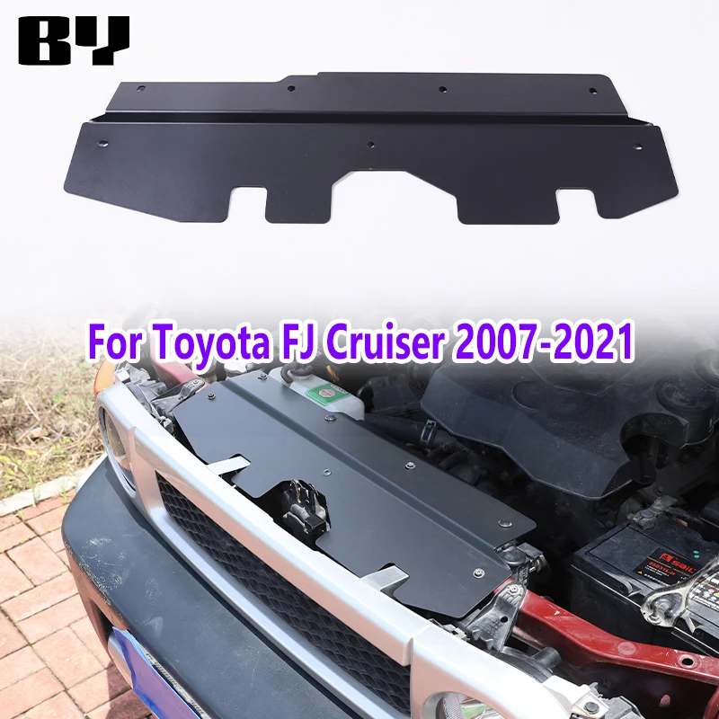 For Toyota FJ Cruiser 2007-2021 Aluminium alloy Radiator Cooling Plate Car Accessories