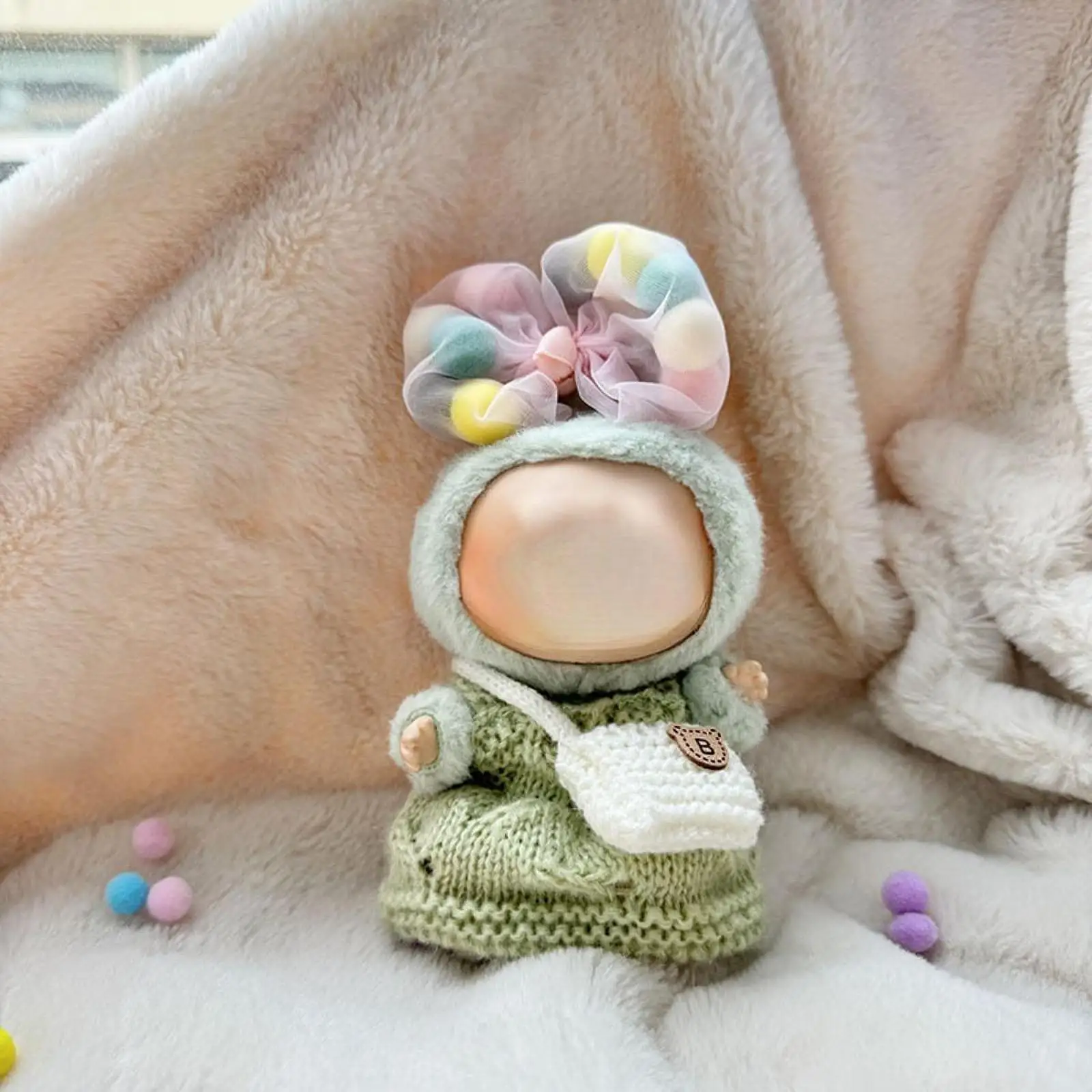 Doll Clothes Doll Clothing Handmade Keychain Clothes Accessory for 6.69inch Doll