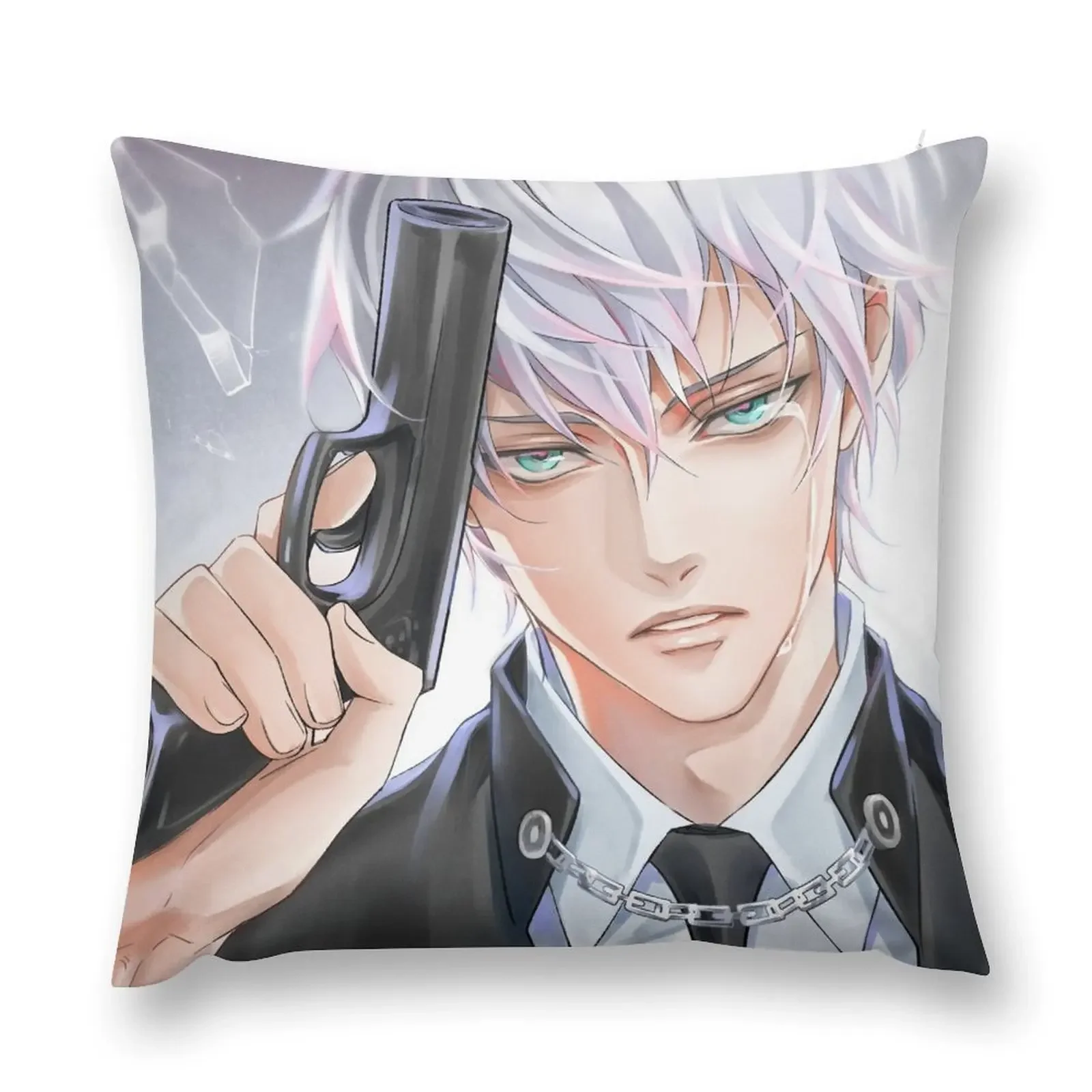 

Saeran - Mystic messenger Throw Pillow Decorative Cushions Pillowcase Cushion Covers For Living Room pillow