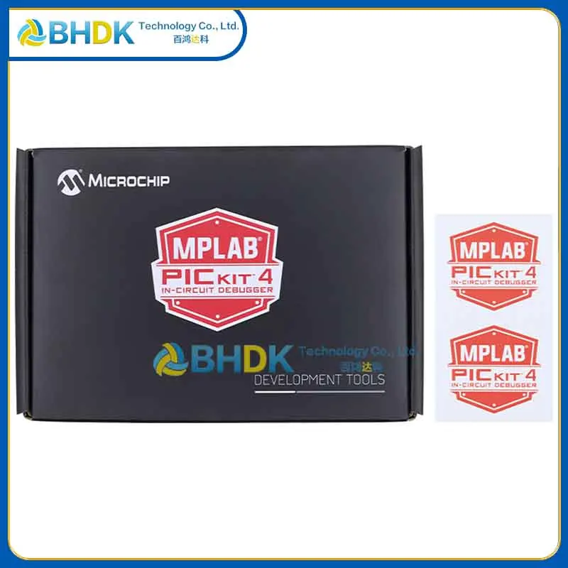 For PICkit 4 PG164140 Microchip MPLAB In-Circuit Debugger Programmer PIC dsPIC AVR SAM MCU