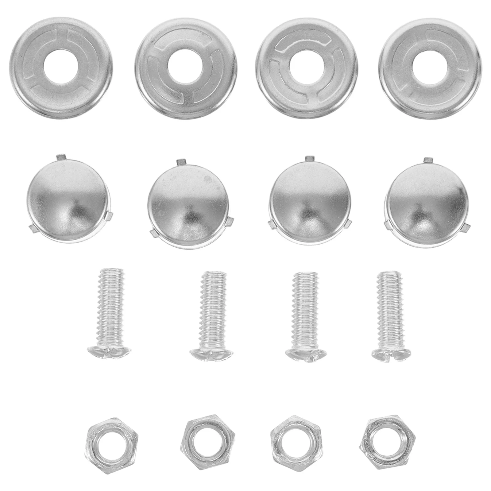 

2Packs Durable Stainless Steel License Plate Bolts Secure Car Tag Screws Universal Mounting Hardware Kit License Plate Clips