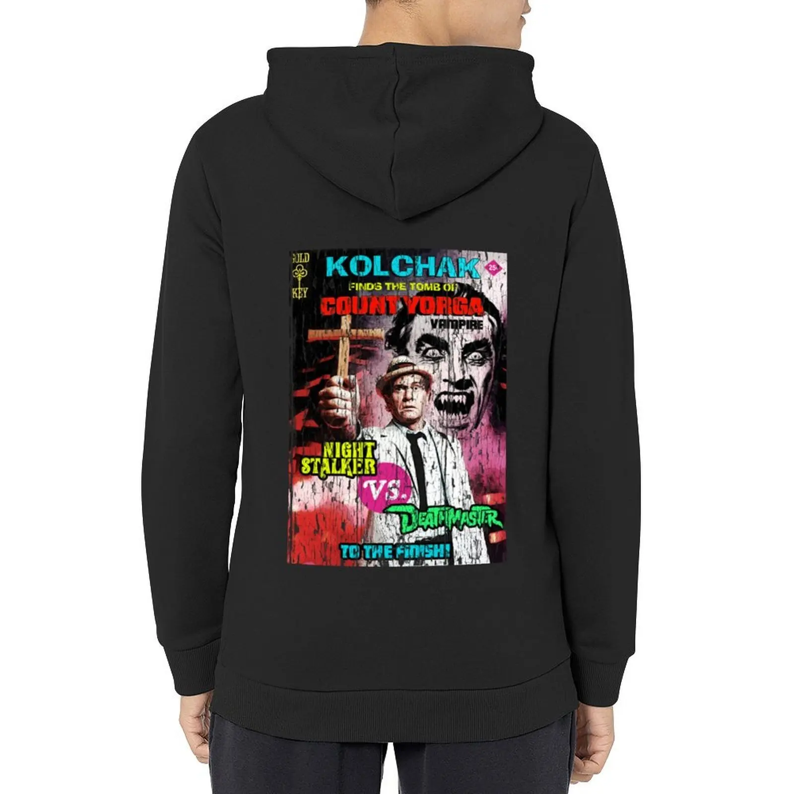 

Kolchak T-ShirtKolchak meets Count Yorga, distressed Hoodie japanese style men's autumn clothes mens hoodie