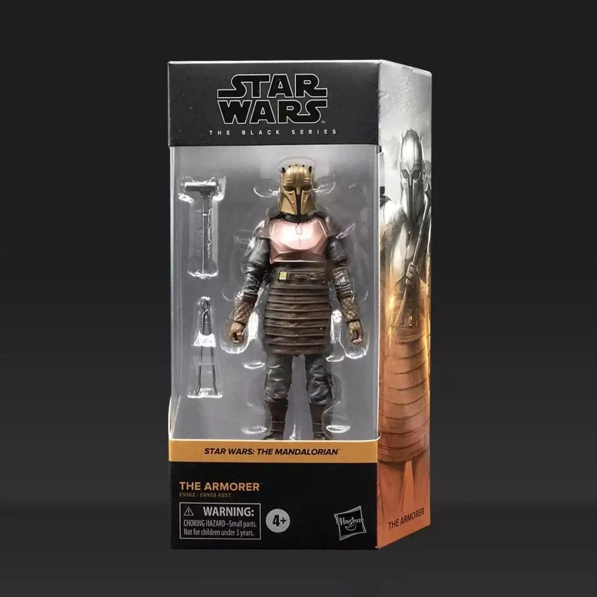 

Hasbro Star Wars Mandalorian Blacksmith Black Box Series 6-дюймовые мобильные куклы
