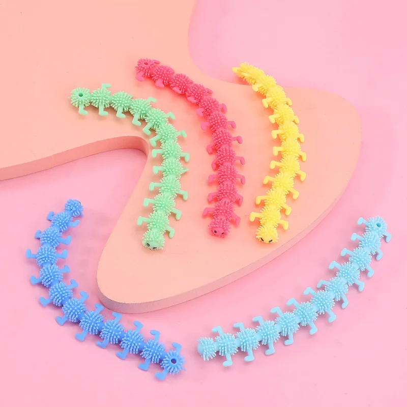 10pcs/bag Dinosaur Unicorn Stretchy String Bracelet Fidget Toys for Kids Birthday Party Favors Christmas Gifts Goodie Bag Filler