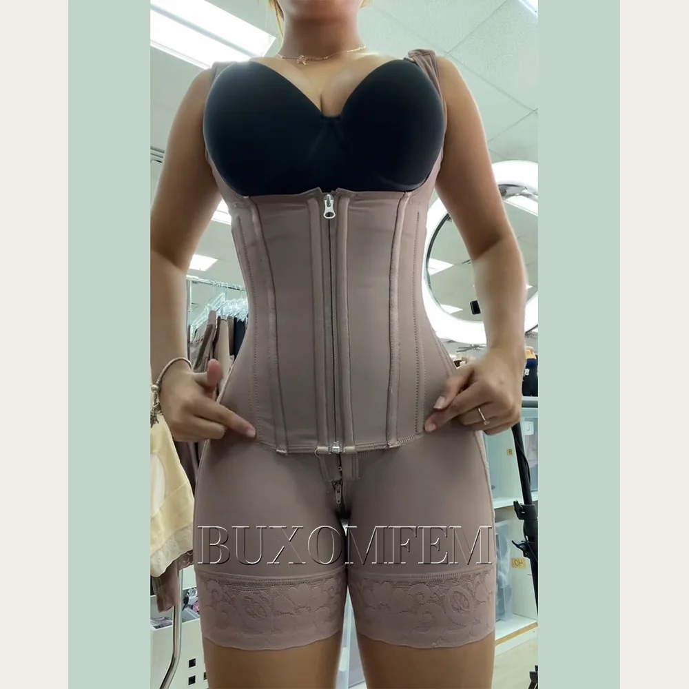 Faja Colombianas Modelliergürtel für Frauen, Körper-Shapewear, Taillentrainer, Korsett, formend, sexy, hochkomprimierend, für die Postoperation