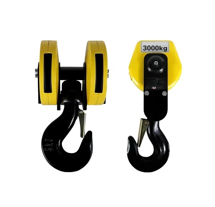 Pulley Block Hook Lifting Industry Crane Hook 1ton 5ton 10ton 15ton Electric Hoist Lifting