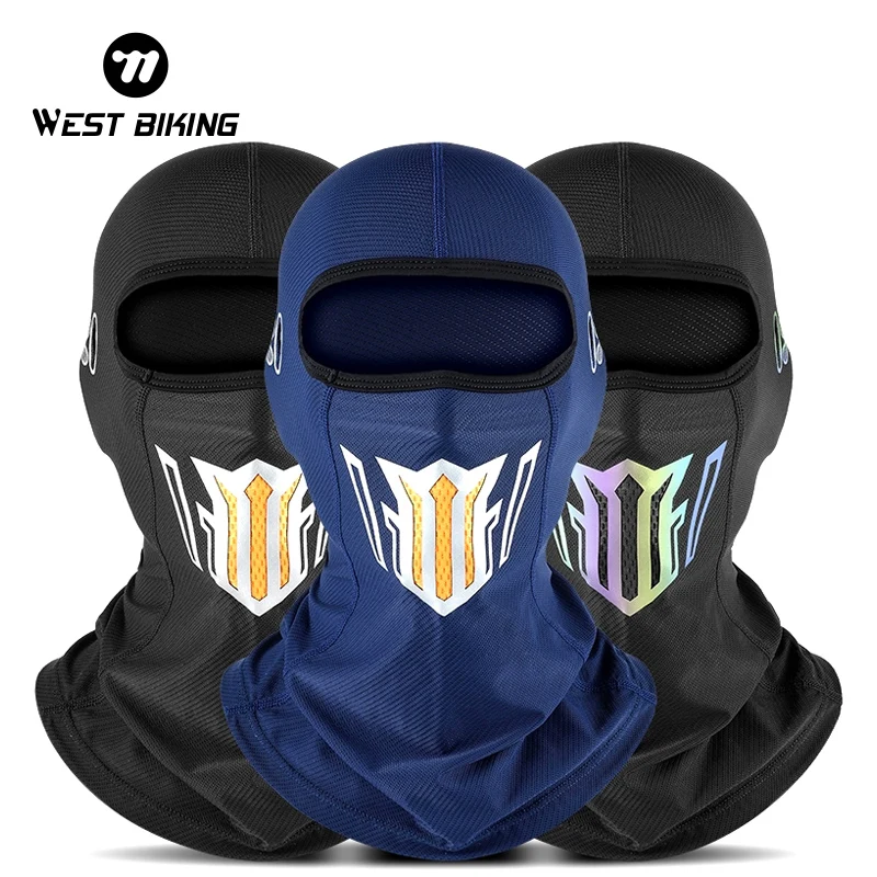 WEST BIKING Summer Anti-UV Cycling Cap Hat Ice Silk Men Balaclava Bicycle Outdoor Sport Motorcycle MTB Bike Riding Bandana