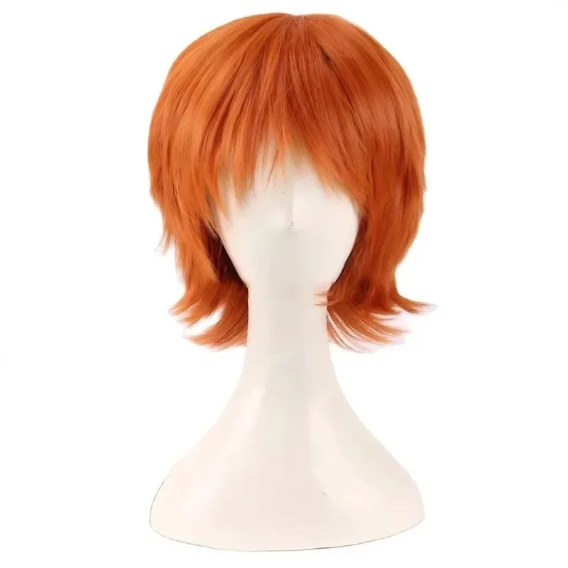 チャッキー キャラクター ウィッグ ボール 衣類 マッチ ヘアアクセサリー オレンジ リフレックス アクション ショートヘア アニメ チャイルド プレイ ロール ヘッドギア