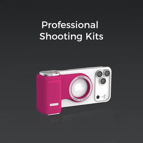 COMITOK Agarre magnético para teléfono Mango remoto para iPhone - Uso con una sola mano Vlog/Selfie Agarre estable antideslizante con imán fuerte