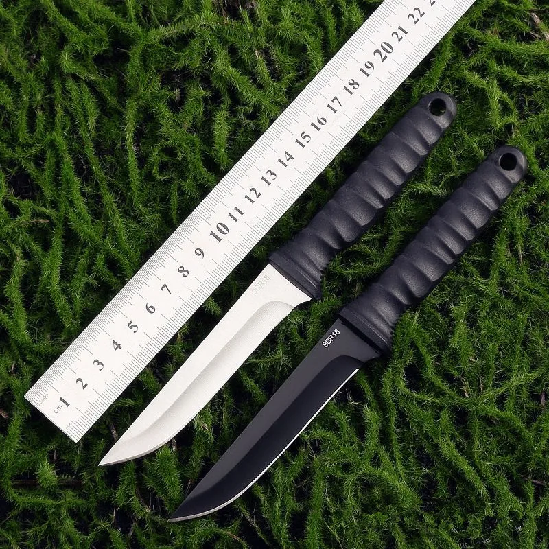

2024 New Outdoor knife self-defense knife outdoor survival knife high hardness one steel portable mountaineering