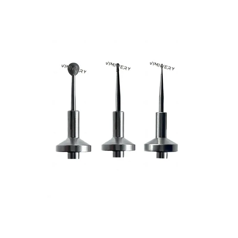VIMIWERY przenośna polerka Alger rdza szczotka do usuwania pierścieni silnik do masażu wymiana 3.5mm głowica 1.0mm 0.5mm końcówka — 2