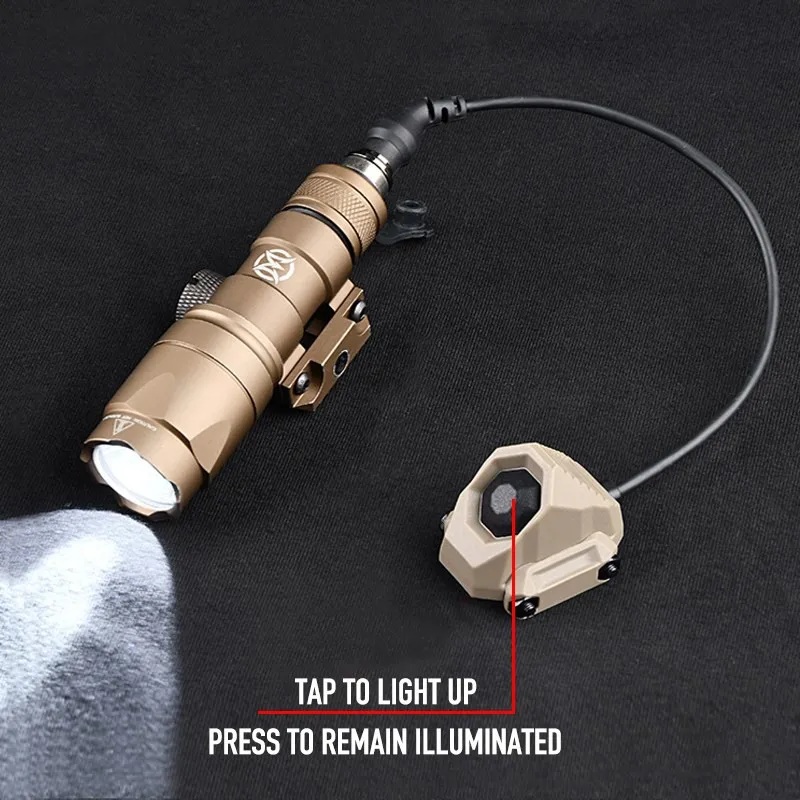 Wadsn UNAXON SL interruptor de presión SF grúa 2,5mm enchufe de 20mm para Surefir M600 linterna PEQ DBAL NGAL láser caza